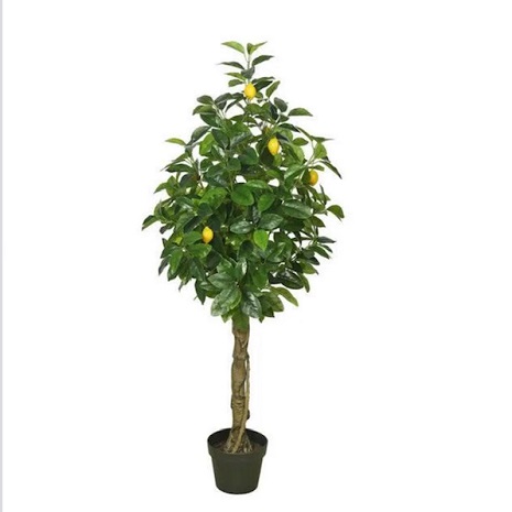 Lemon Tree 51 inch - Artificial Trees & Floor Plants - artificial potted lemon tree for rent